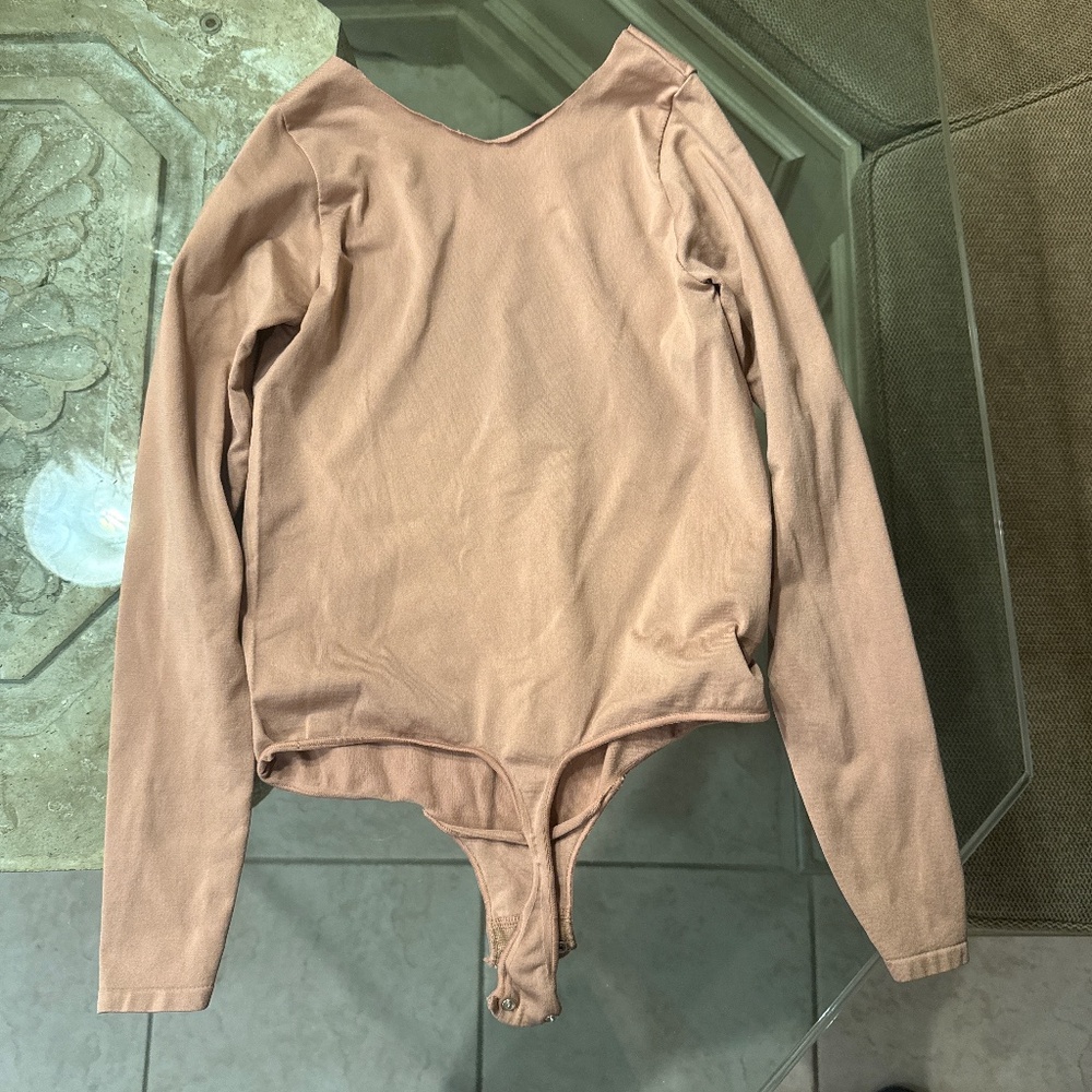 SKIMS long sleeve bodysuit